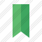 Bookmark Green Icon