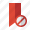 Bookmark Red Block Icon