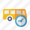 Bus Clock Icon