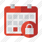 Calendar Lock Icon