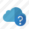 Cloud Blue Help Icon