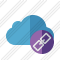 Cloud Blue Link Icon