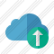 Cloud Blue Upload Icon