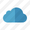 Cloud Blue Icon