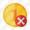 Coin Cancel Icon