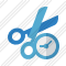 Cut Clock Icon