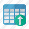 Database Table Upload Icon