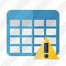 Database Table Warning Icon