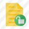 Document 2 Unlock Icon