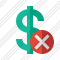 Dollar Cancel Icon