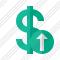 Dollar Upload Icon