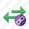 Exchange Horizontal Link Icon