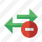 Exchange Horizontal Stop Icon