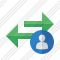 Exchange Horizontal User Icon