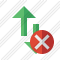 Exchange Vertical Cancel Icon