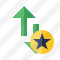 Exchange Vertical Star Icon