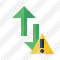 Exchange Vertical Warning Icon