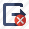 Exit Cancel Icon