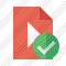 File Movie Ok Icon