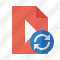 File Movie Refresh Icon