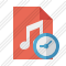 File Music Clock Icon