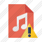 File Music Warning Icon