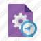 File Settings Clock Icon