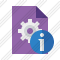 File Settings Information Icon