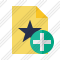 File Star Add Icon