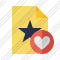 File Star Favorites Icon