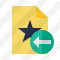 File Star Previous Icon