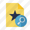 File Star Search Icon