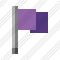 Flag Purple Icon