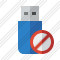 Flash Drive Block Icon