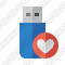 Flash Drive Favorites Icon