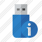 Flash Drive Information Icon