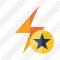 Flash Star Icon