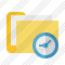 Folder Documents Clock Icon