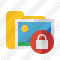 Folder Gallery Lock Icon