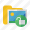 Folder Gallery Unlock Icon