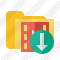 Folder Movie Download Icon