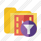 Folder Movie Filter Icon