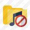 Folder Music Block Icon