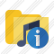 Folder Music Information Icon