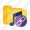 Folder Music Link Icon