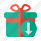 Gift Download Icon