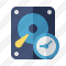 Hard Drive Clock Icon