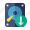 Hard Drive Download Icon