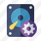 Hard Drive Settings Icon