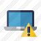 Laptop Warning Icon